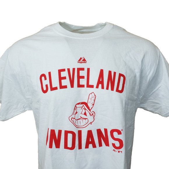 Cleveland Indians MLB Majestic Men's T-Shirt - Picture 2 of 2